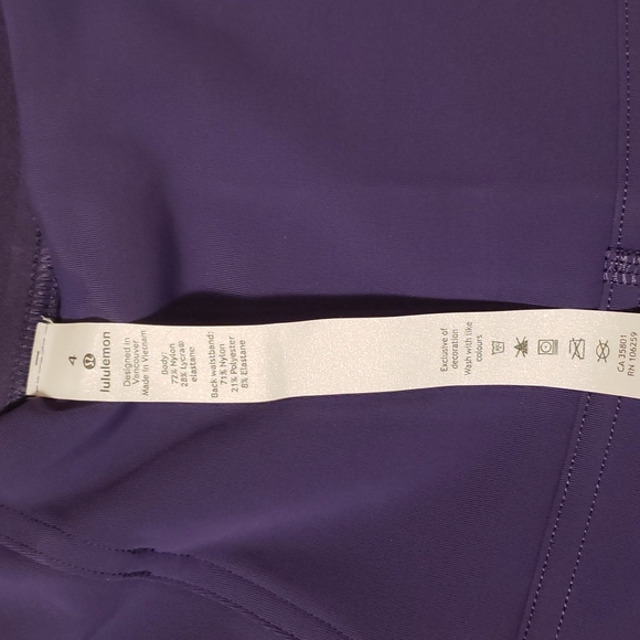 Lululemon Rogue Renegade Shorts Midnight Orchid - Picture 5 of 5